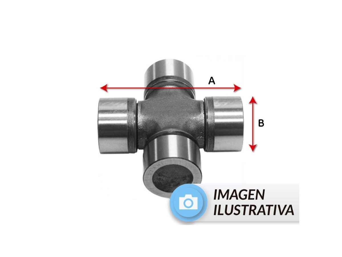 CRUCETA A:106.3mm B:30.1mm