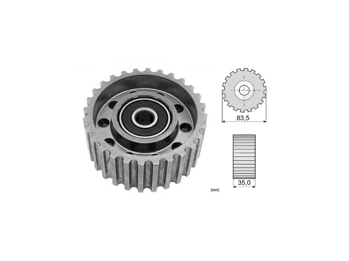Tensor Guia Correa Dist. Toyota Hilux/Hiace Diesel 89-04
