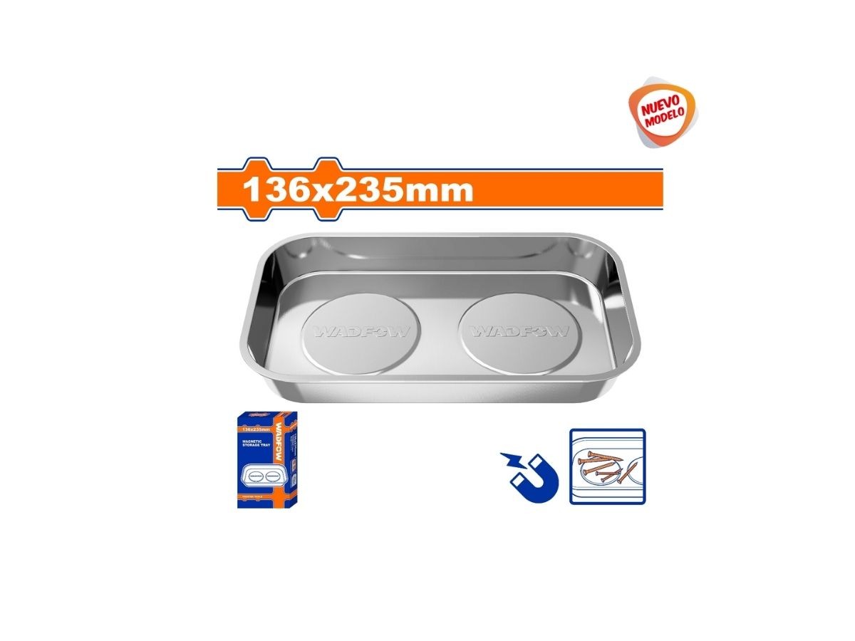 BANDEJA MAGNETICA RECTANGULAR 136 X 235