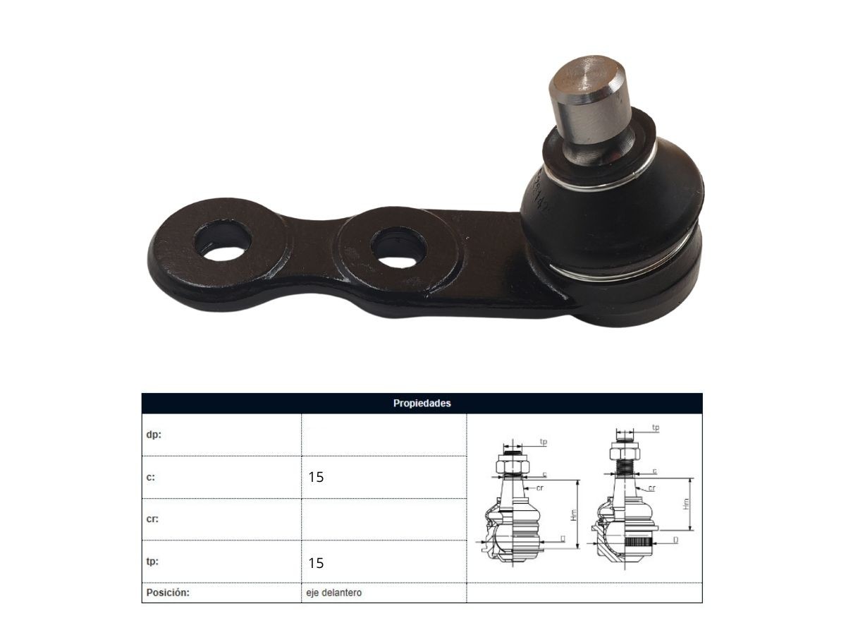 Rotula Chevrolet Corsa Combo/Corsa 95-13 Der/Izq
