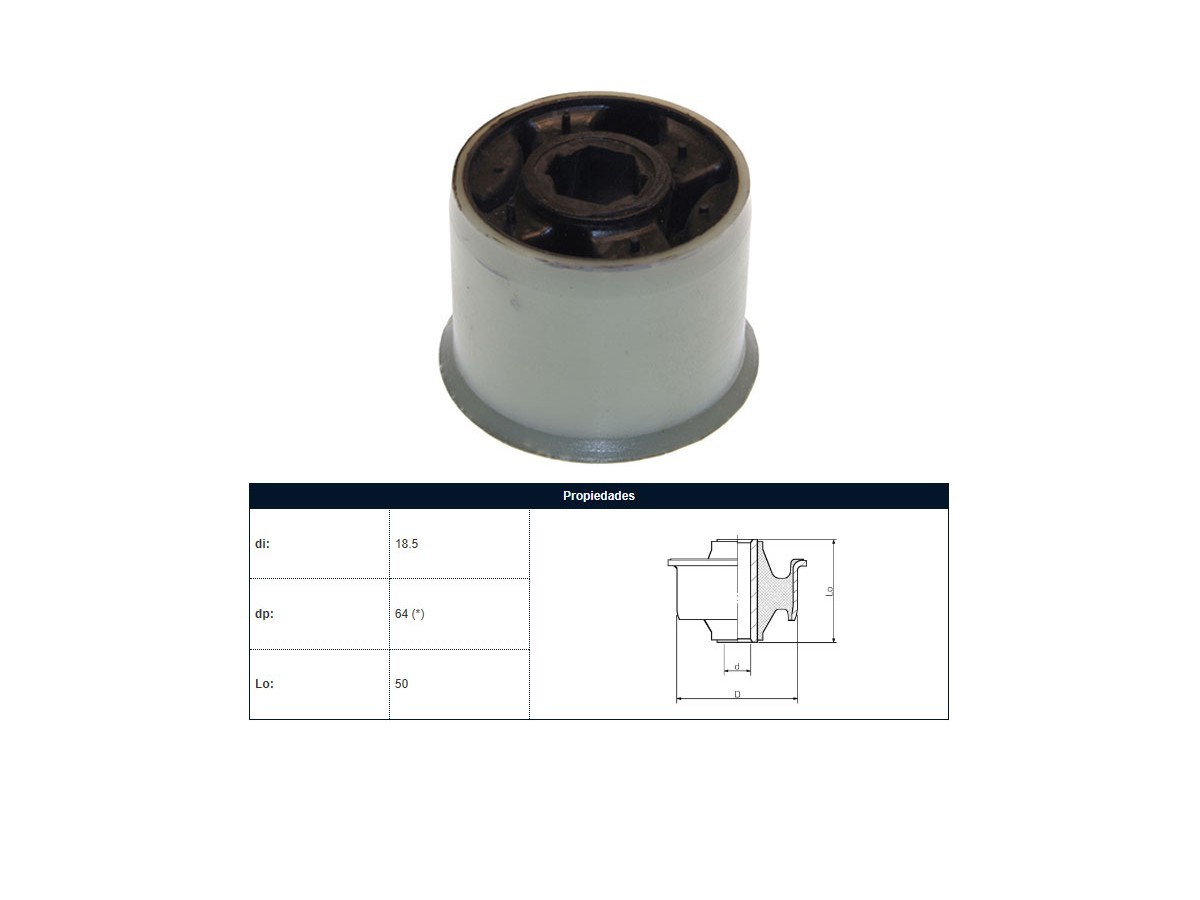 Soporte Parilla Del Volks Suran/Cross Fox/Fox/Polo 04-20 Der/Izq