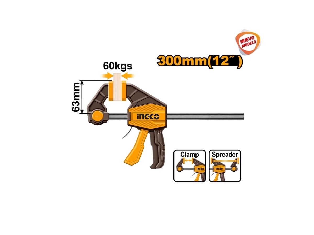 PRENSA RAPIDA AUTO AJUSTABLE 12