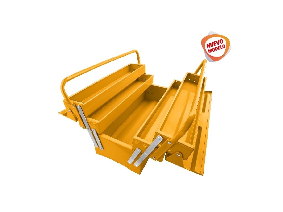 CAJA DE HERRAMIENTAS METAL 3 ESTANTES INGCO