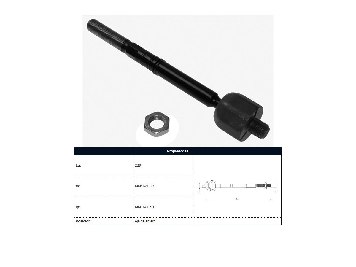 Mate Audi Q5/A4 08-17 Der/Izq