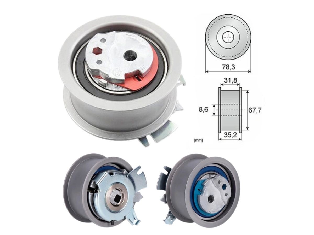 Tensor Correa Distr Audi A3/A4 03-12