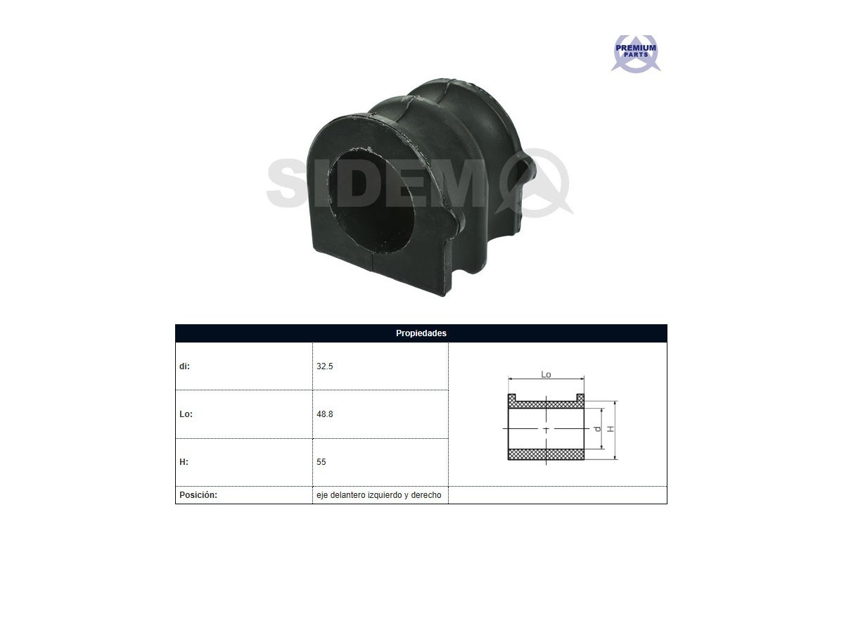 Buje Nissan D23 - Frontier - Np300 15-25 Der/Izq