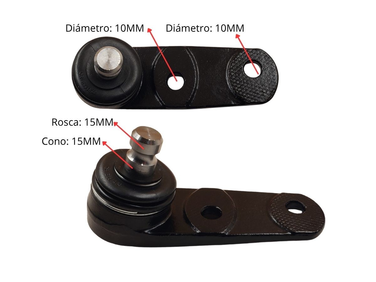 Rotula Volkswagen Saveiro/Gol I/Parati/Amazon - Senda 80-94 Izq