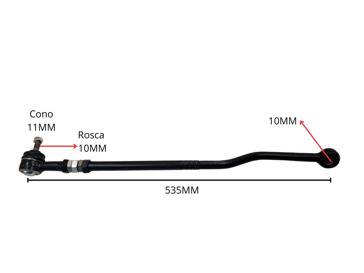 Barra Direccion Volkswagen Parati Saveiro Gol Iv Iii Ii 95-25 Der