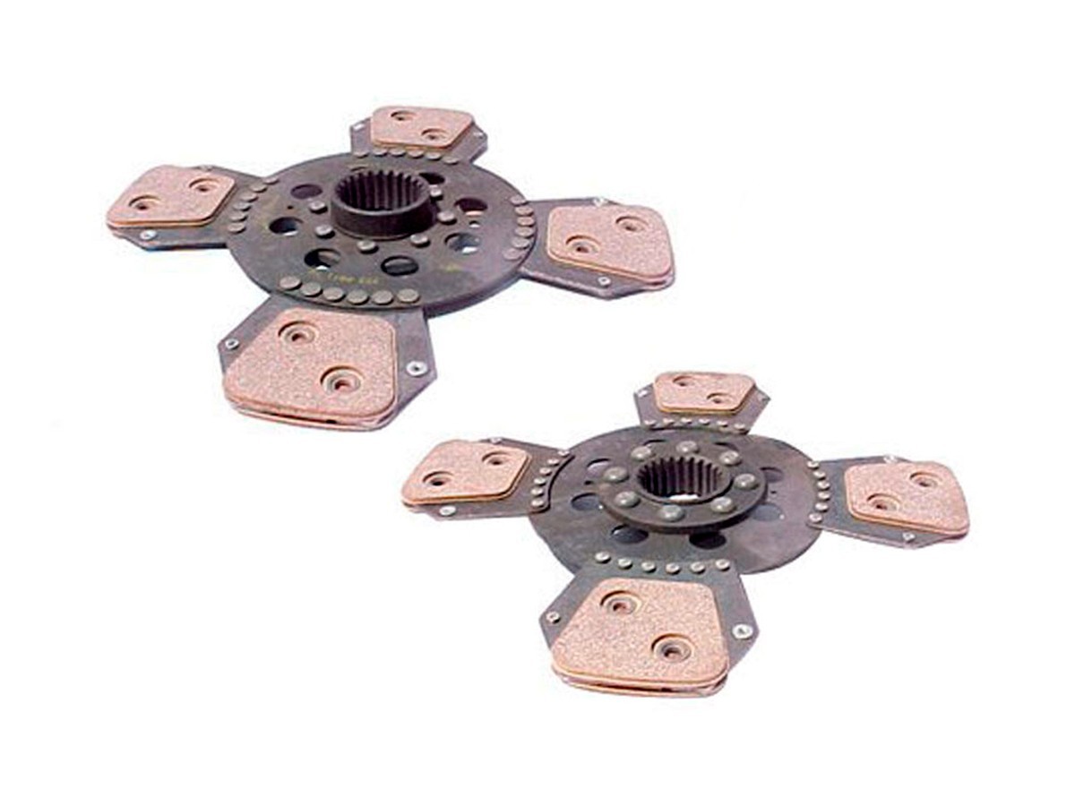 Disco Embrague Externo Toma De Fuerza Massey Fergusson Tractor Mf 680/Mf 650 Doble Disco/Mf 660 94-25 Ø328-Est.24