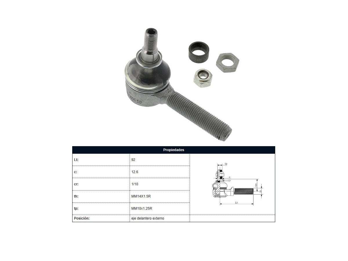 Puntero Mercedes Benz E 250 Td (W124)/E 300 Td (W124) 93-95 Der/Izq