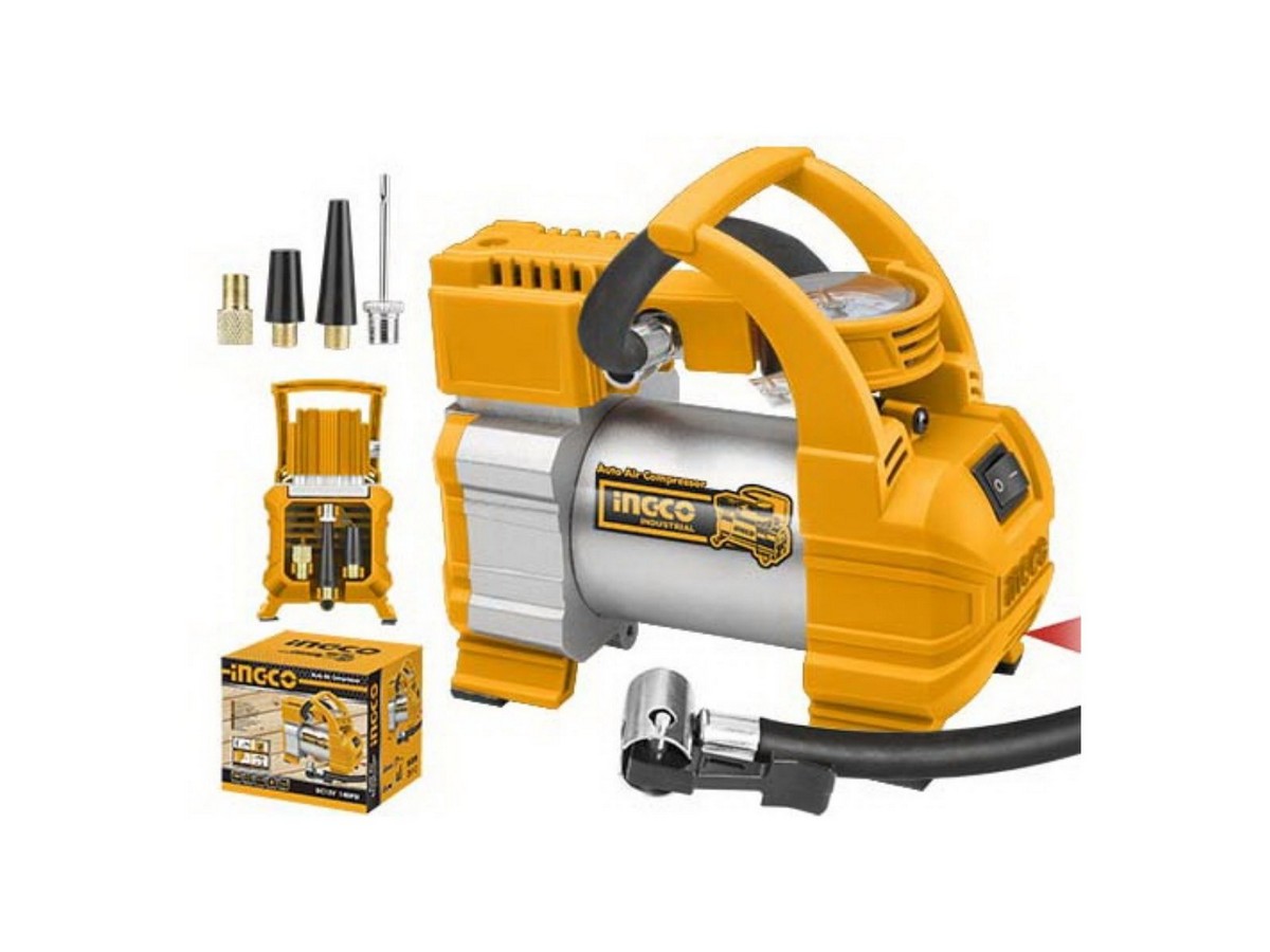 Mini Compresor P/Auto 12 Volt 140 Psi