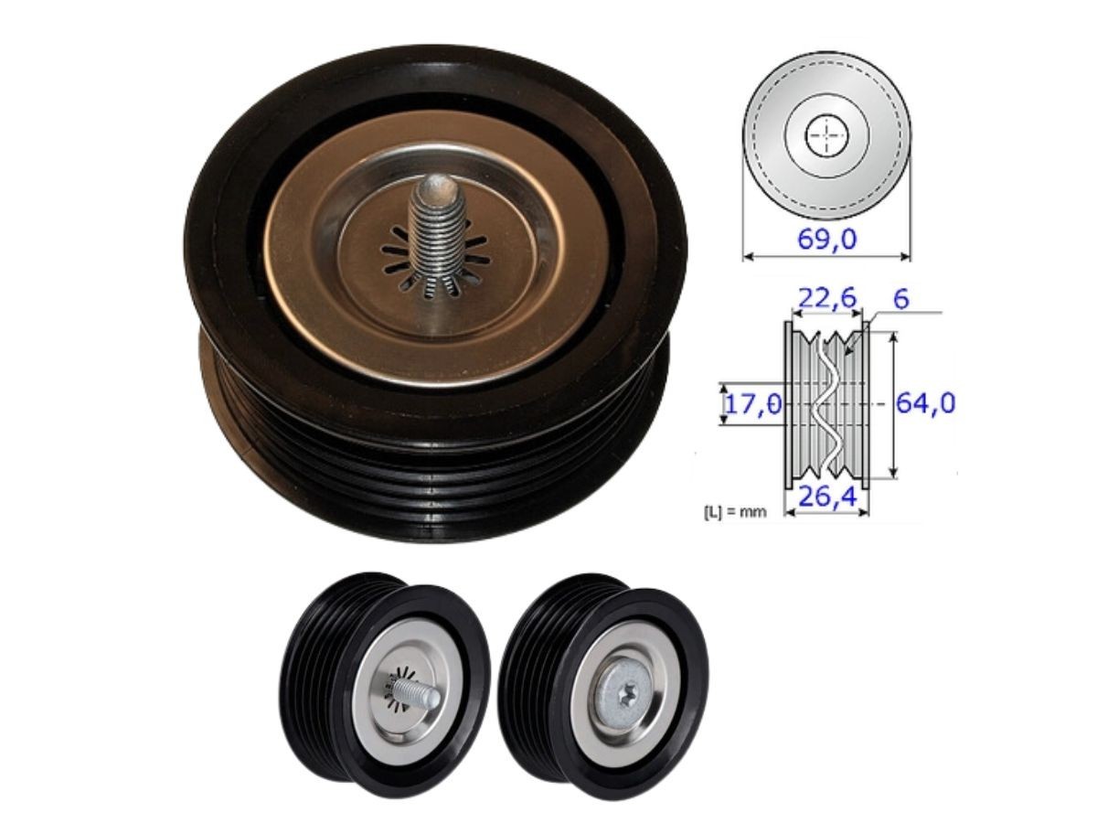 Tensor Guía Correa Accesorios