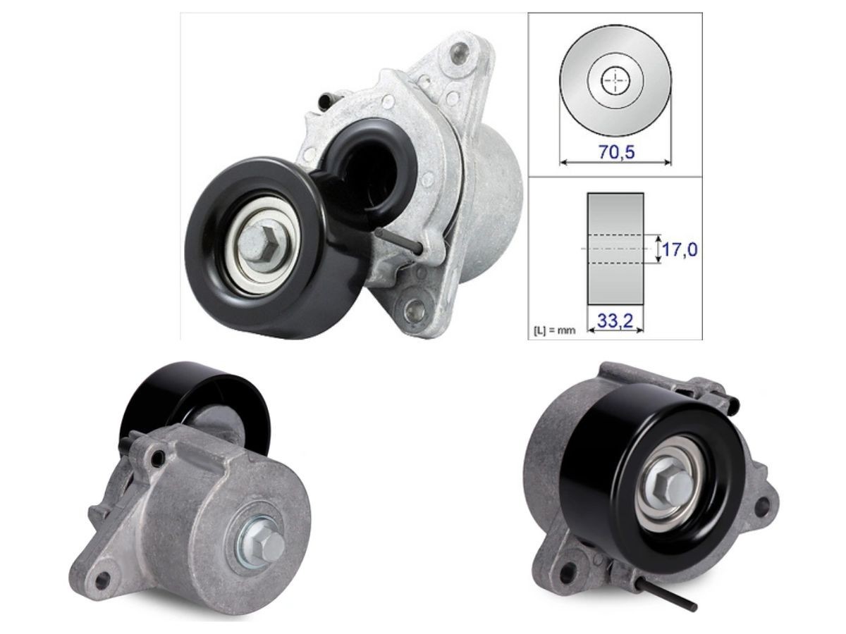 Tensor De La Correa Nissan D23 - Frontier - Np300/Navara 11-25