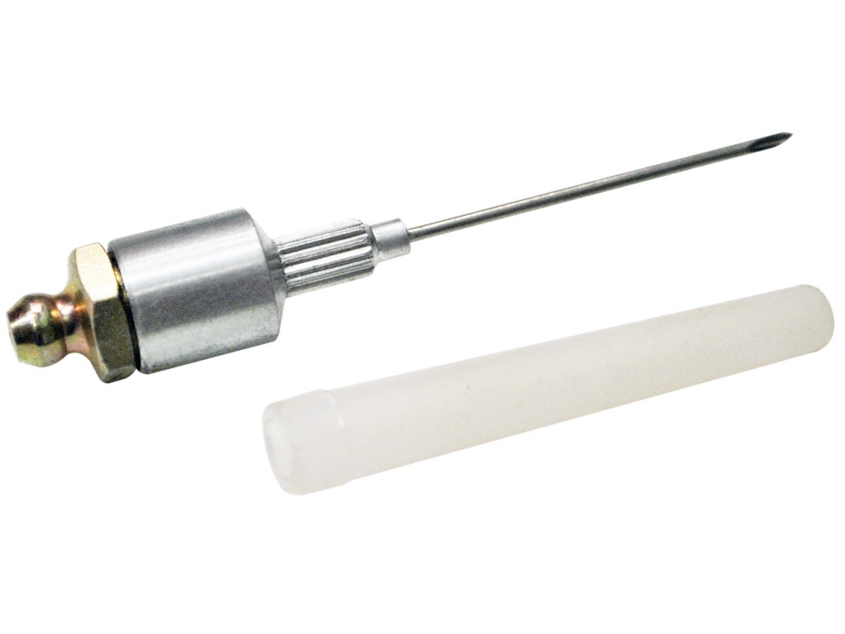 Herramienta Puntero De Engrase Aguja Hipoder. Inox 36Mm Largo.