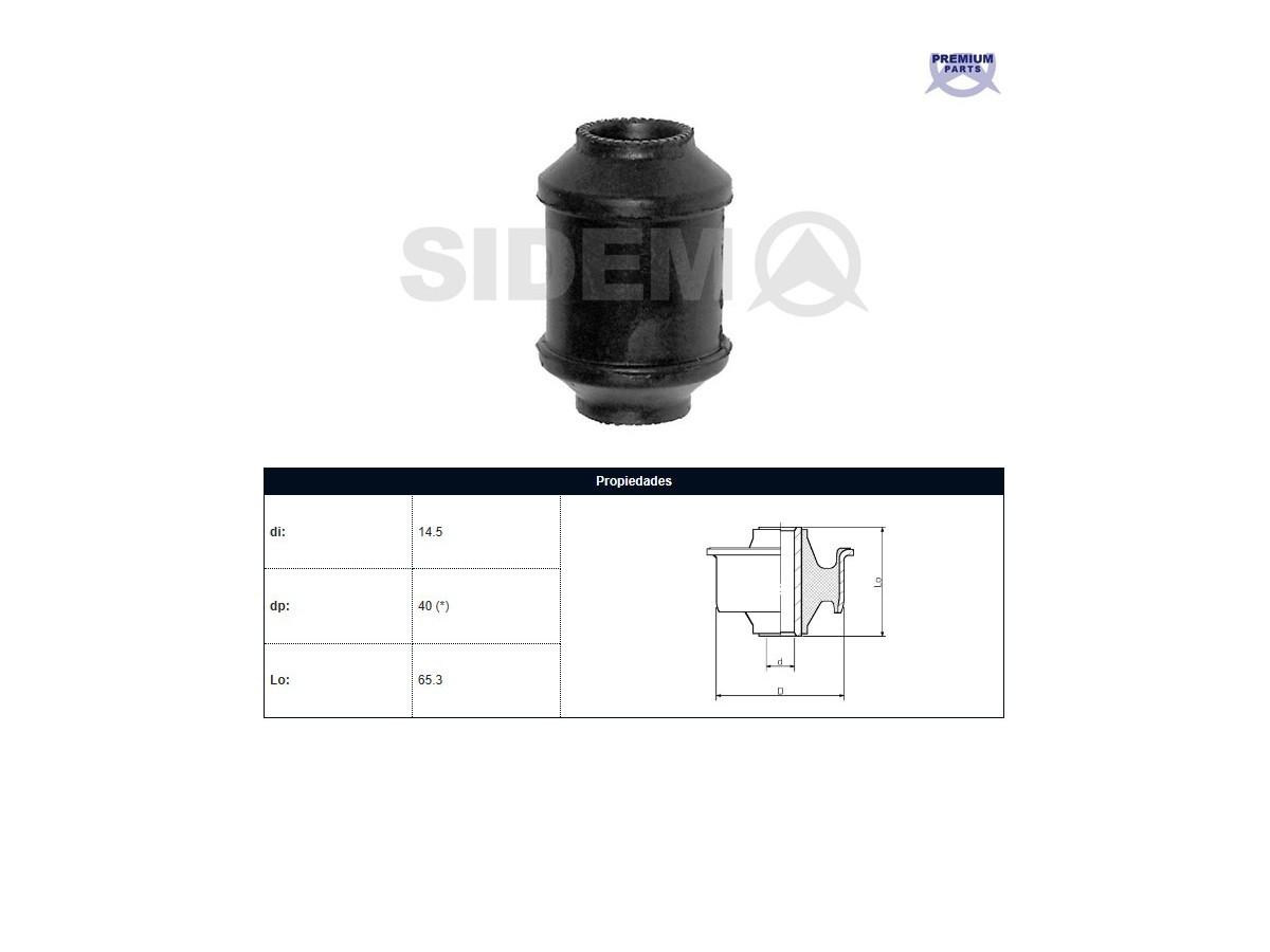 Buje Mitsubishi L200 96-06 Der/Izq