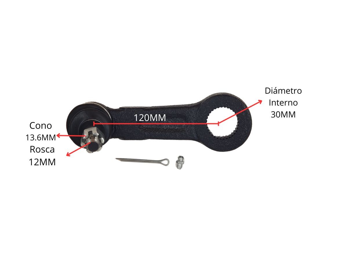 Brazo Pitman Mitsubishi L200 96-06 Izq