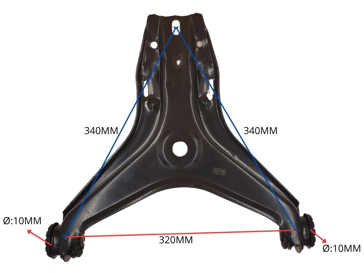 Parilla Suspension Delantera Volks Santana Quantum 87-91 Der/Izq