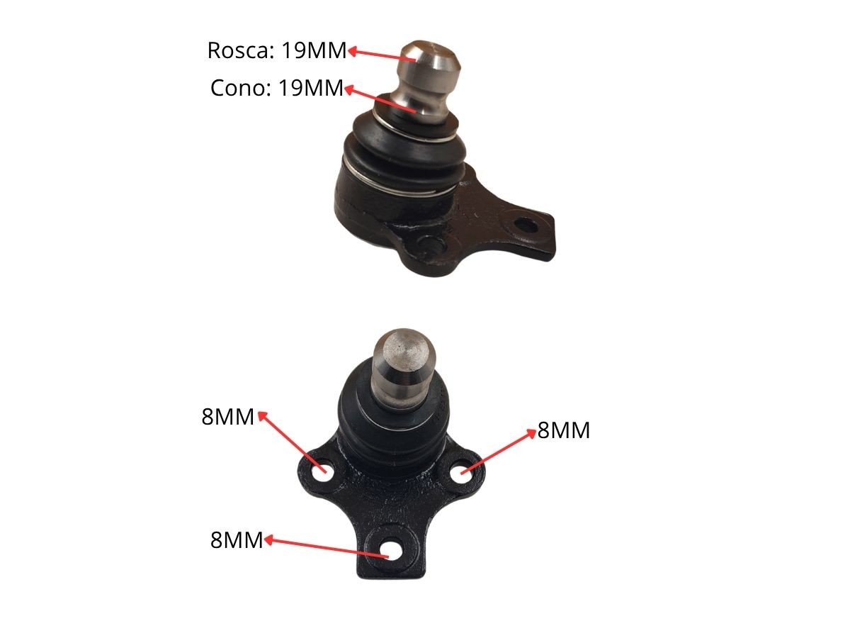 Rotula Delantera Seat Inca Diesel Cordoba Toledo Diesel Volks Polo Golf Caddy Ii 93-25 Der/Izq