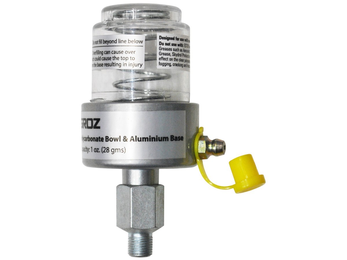 Herramienta Lubricador Monopunto Recargable Para Grasa 28 Gr. (Aluminio)