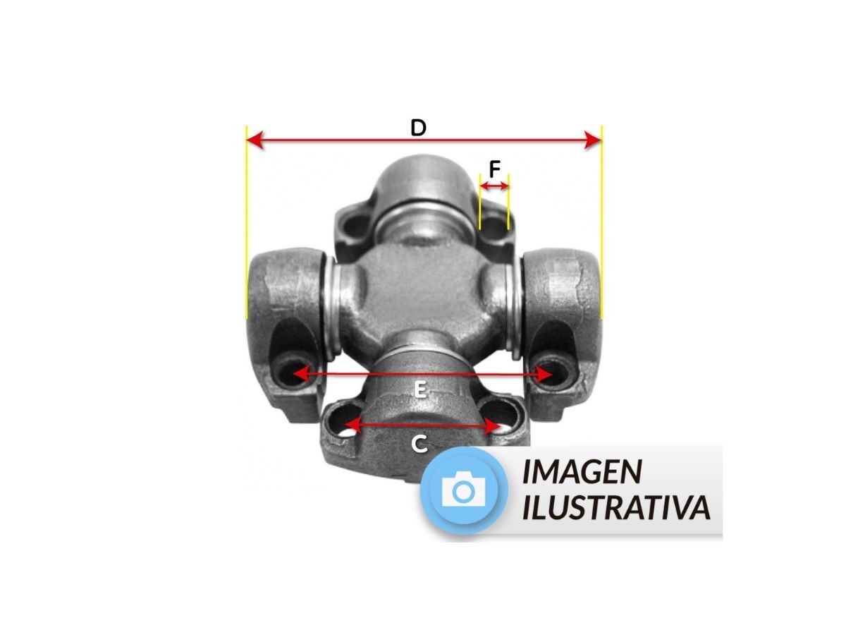 CRUCETA C:36.5mm D:90.4mm