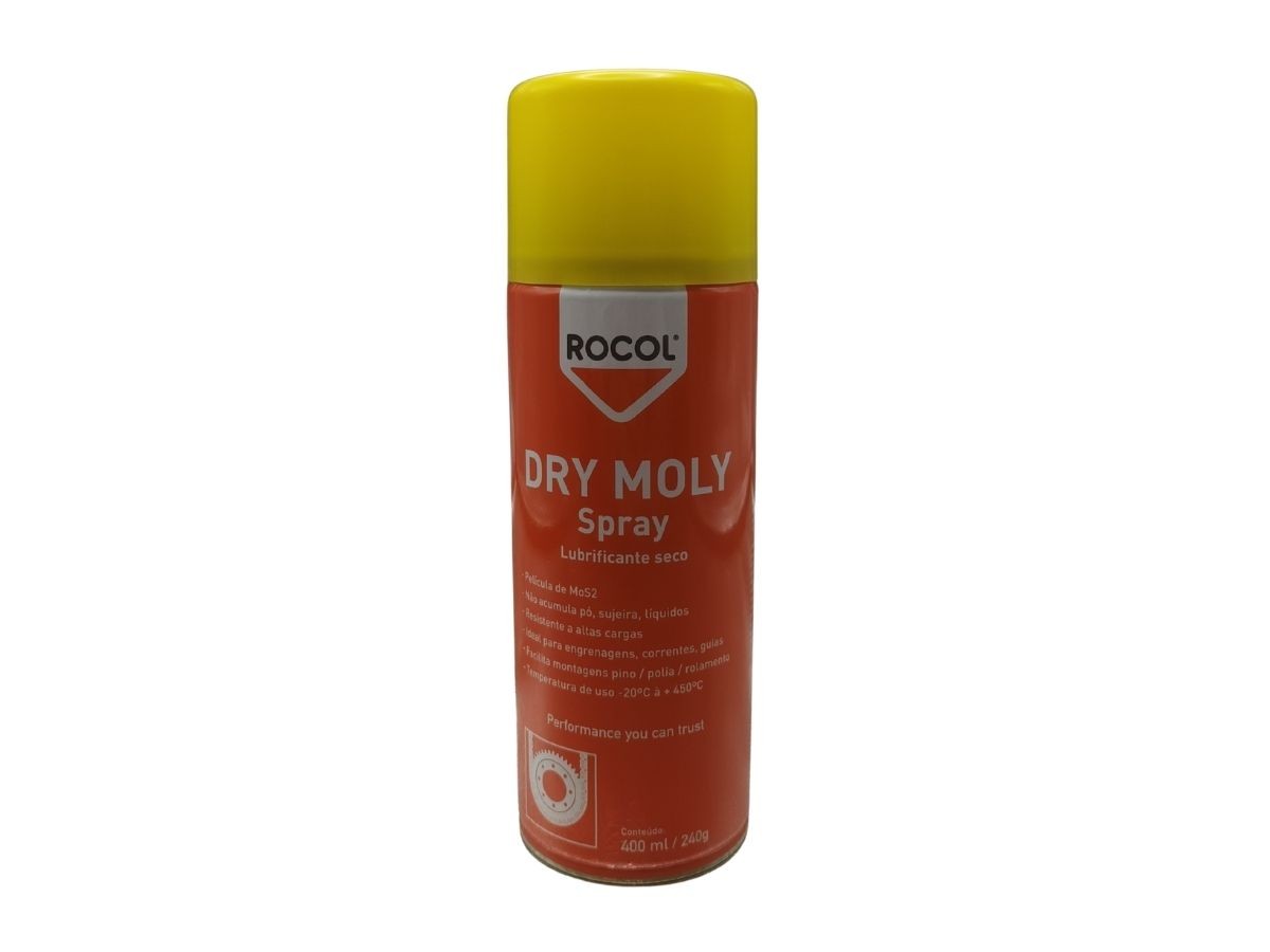 Spray de Molibdeno Seco Rocol 400ML