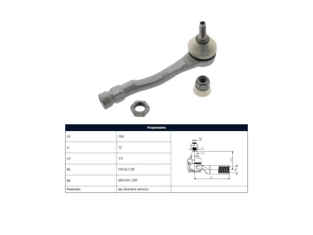 Puntero Citroen C4 Berlingo Peug Partner 308/308 Sw/3008/5008 10-25 Izq