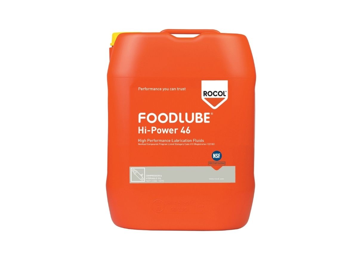 Aceite Hidraulico Industrial Sintetico De Base Pao Con Una Viscosidad Iso Vg 46 Foodlube Hi Power 46 1 Lt