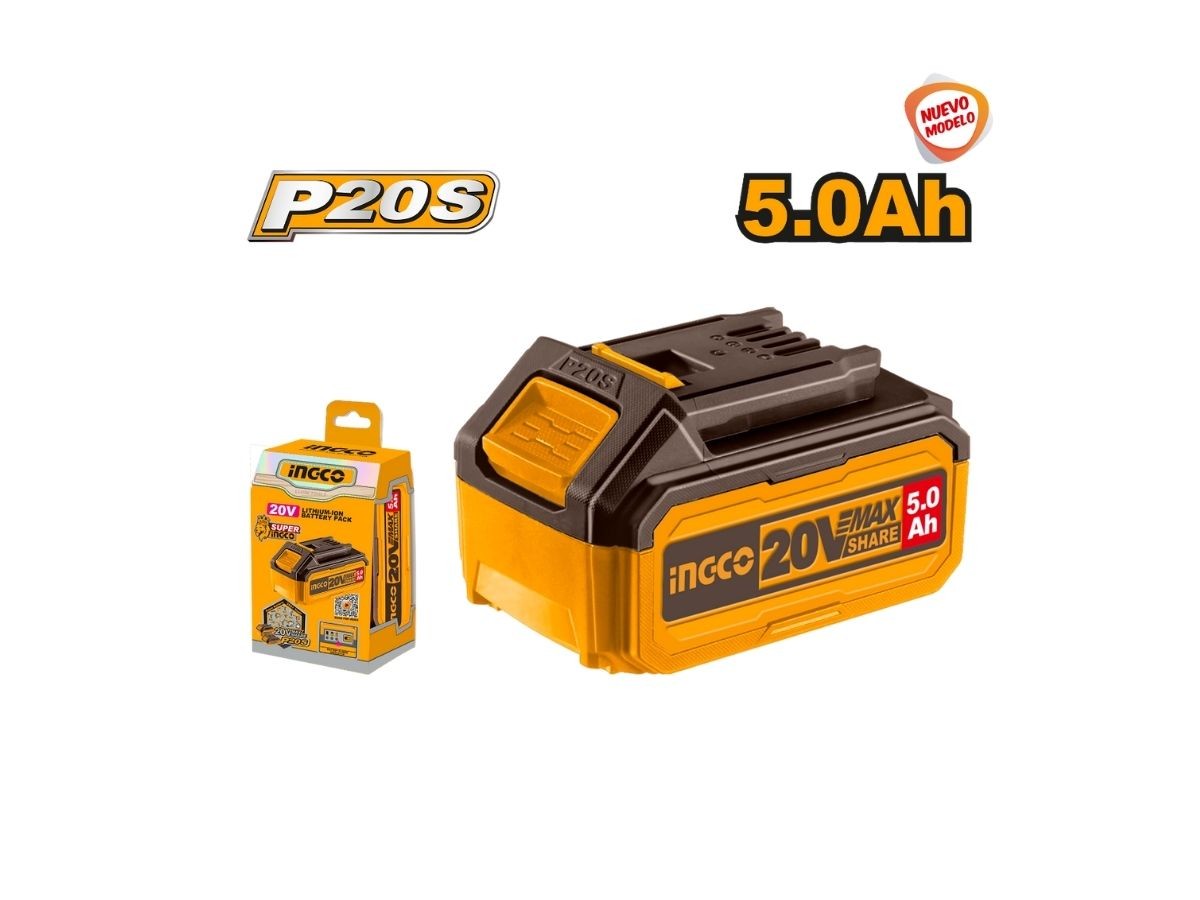 BATERIA 20V 5AH MODELO NUEVO INGCO