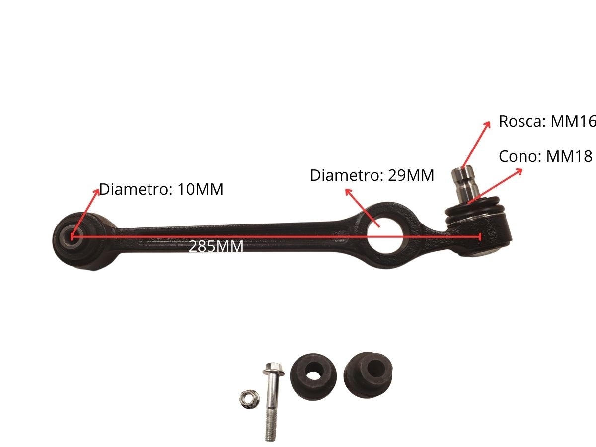 Brazo Suspension Ford Festiva, Kia Pride 94-05 Der/Izq