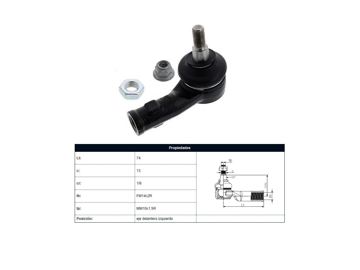 Puntero Ford Focus 98-05 Der