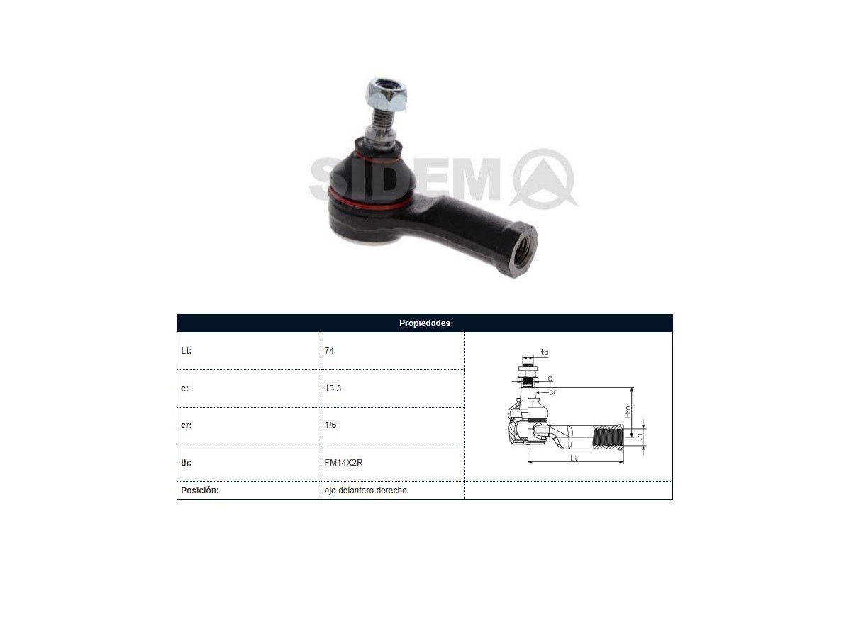 Puntero Ford Escort 90-03 Izq