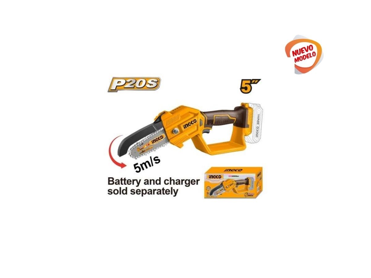 MINI MOTOSIERRA A BATERIA 20V 5