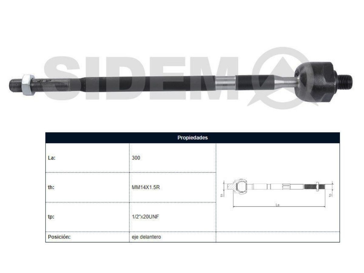 Mate Ford Ka 08-11 Der/Izq