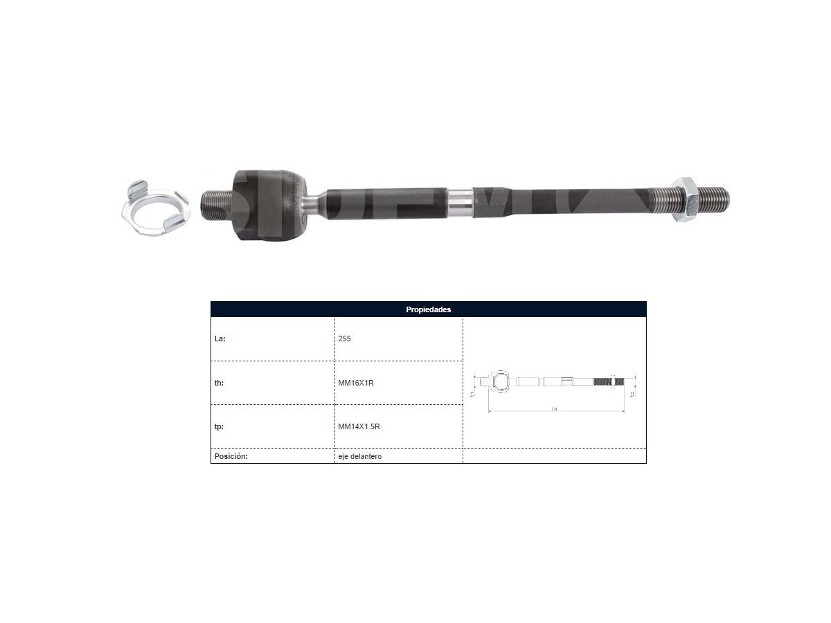 Mate Honda Crv 12-15 Der/Izq