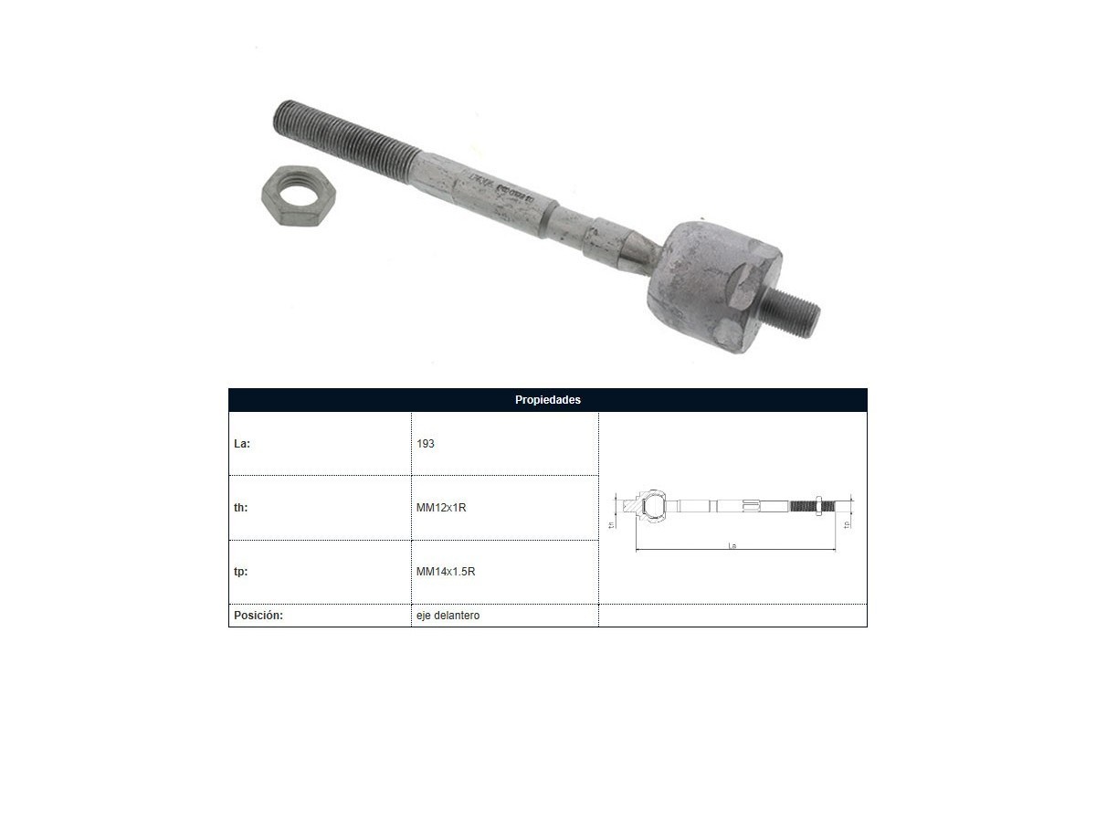 Mate Renault Logan/Sandero/Stepway 08-25 Der/Izq