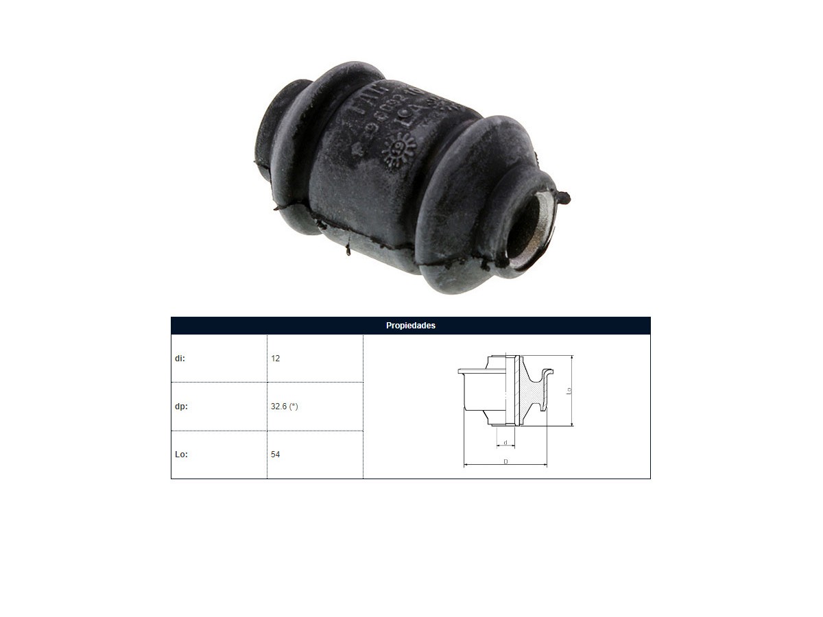 Buje Delantero  Audi A3  Seat Cordoba/Inca Diesel/Toledo Diesel  Volks Bora/Golf/Caddy Ii/Up/Polo 93-25 Der/Izq