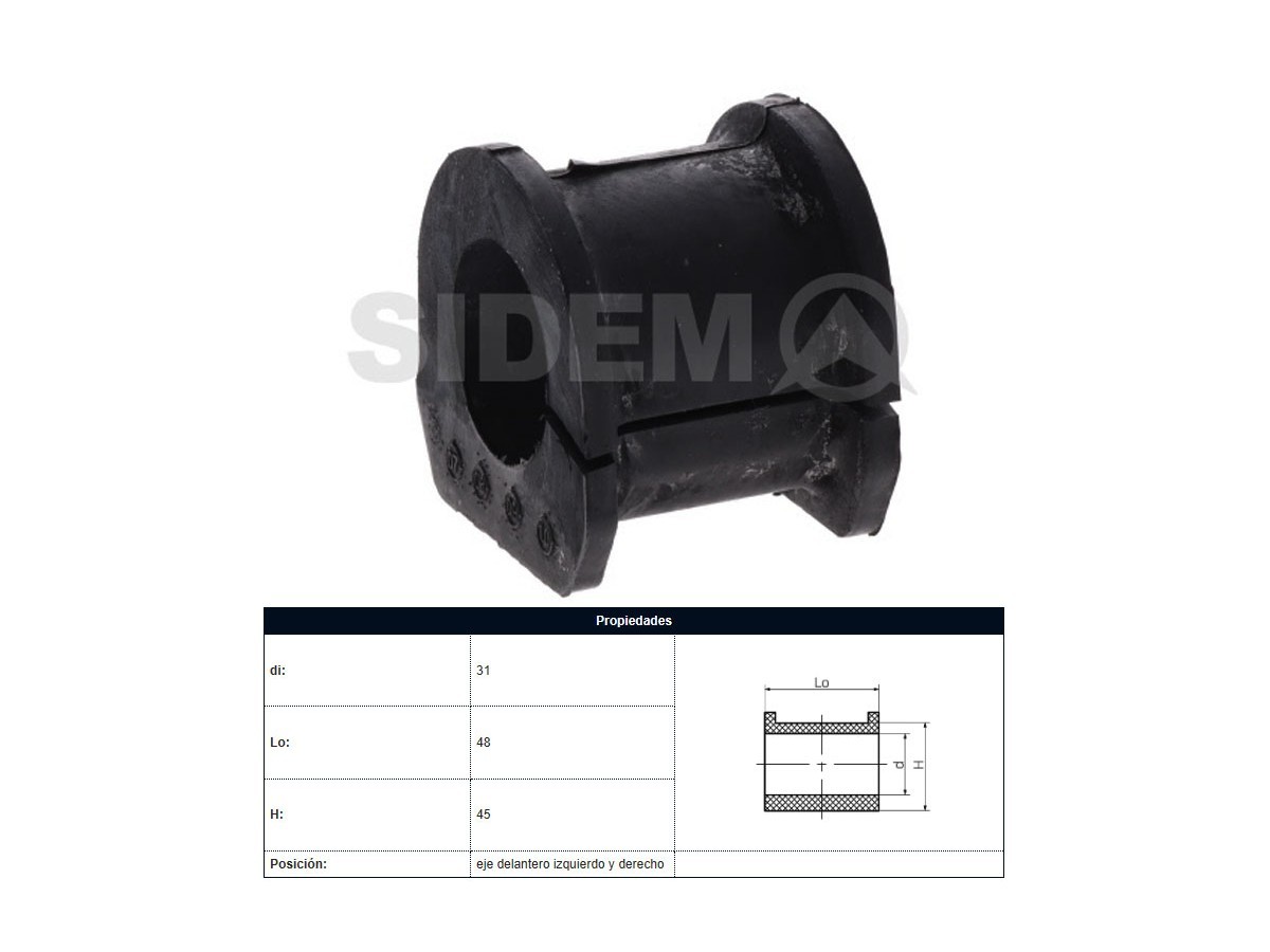 Buje Mitsubishi L200 15-25 Der/Izq