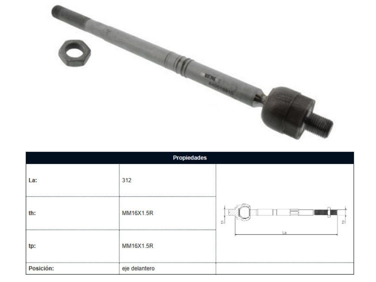 Mate Audi A3/Q3  Seat Leon Sc/Leon Cupra Sc  Volks Vento/Golf/Tiguan 03-25 Der/Izq