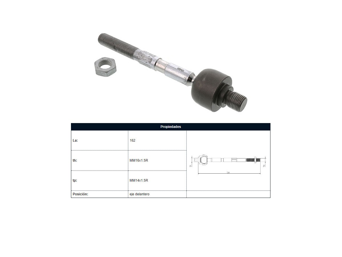 Mate Kia Cerato 06-25 Der/Izq