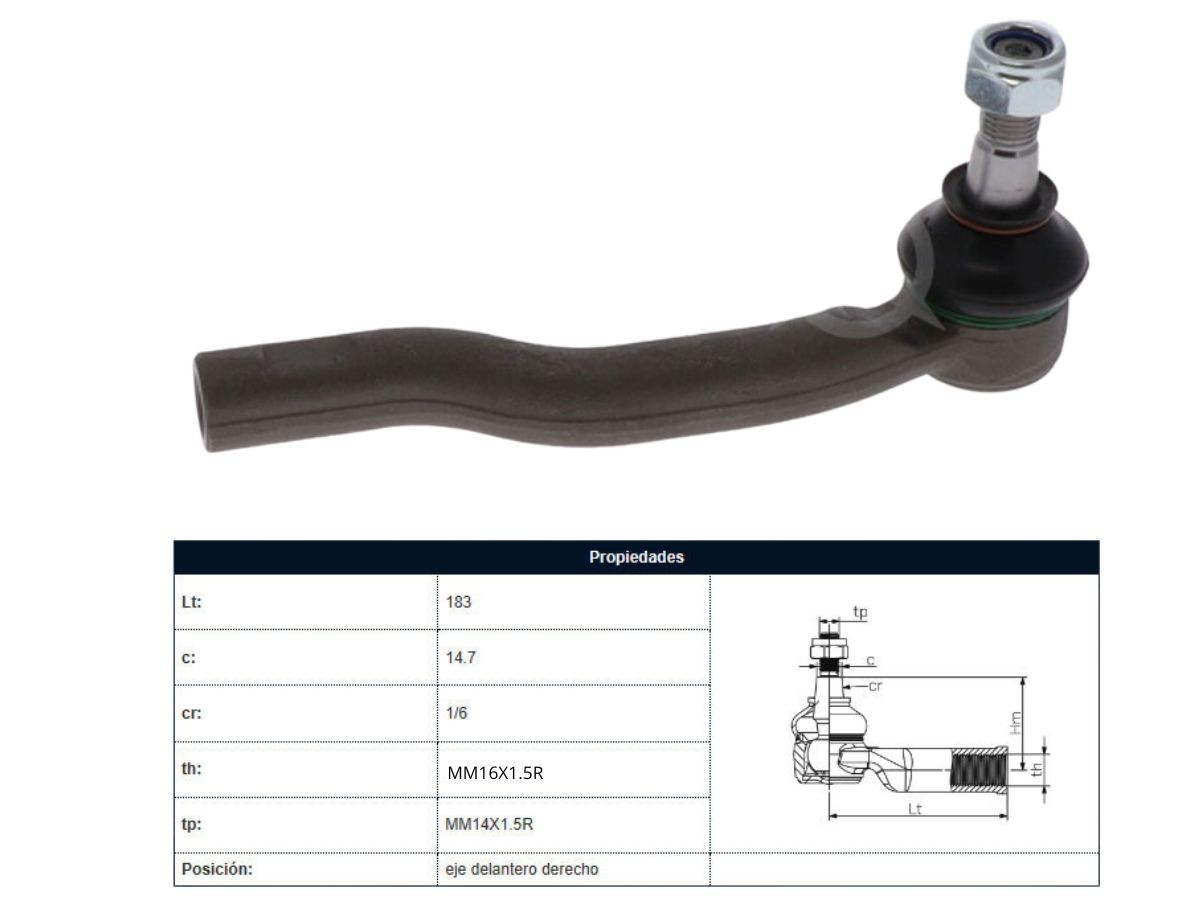 Puntero Nissan D23 - Frontier - Np300 18-25 Der