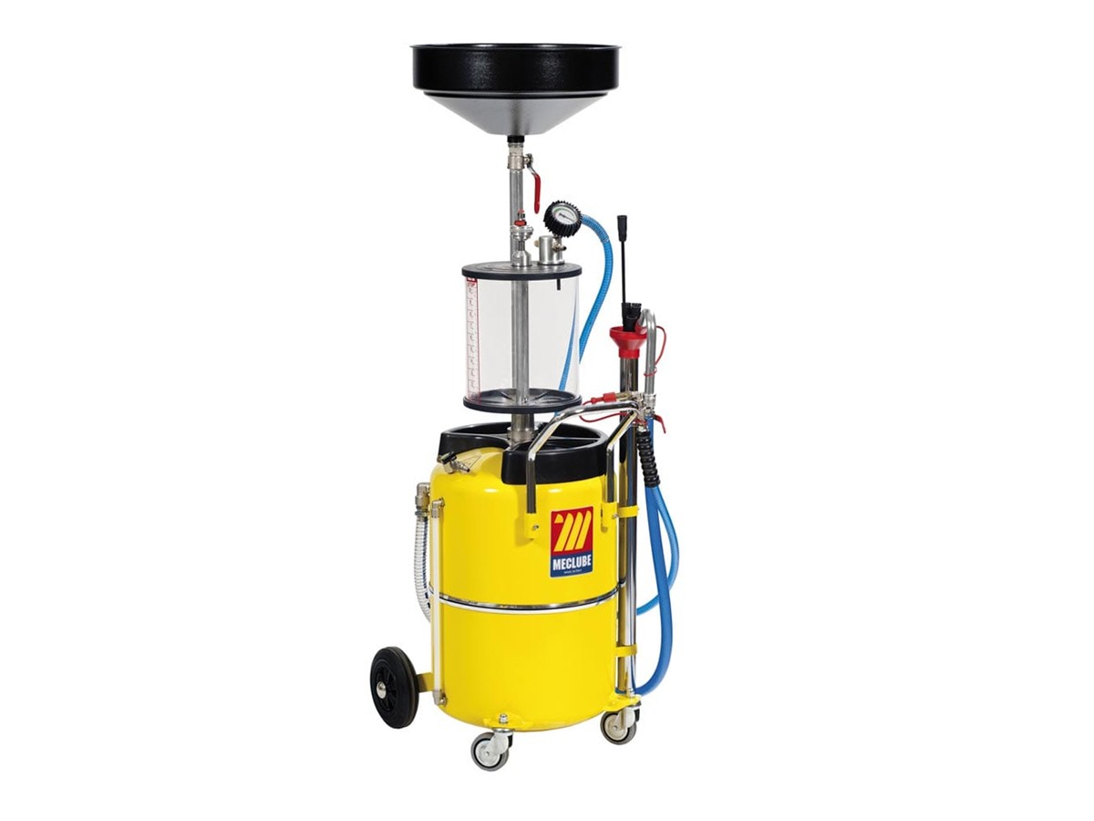 Herramienta Aspirador De Aceite Aspiradores-Recup. Con Prec.+Tanque 65 Lt