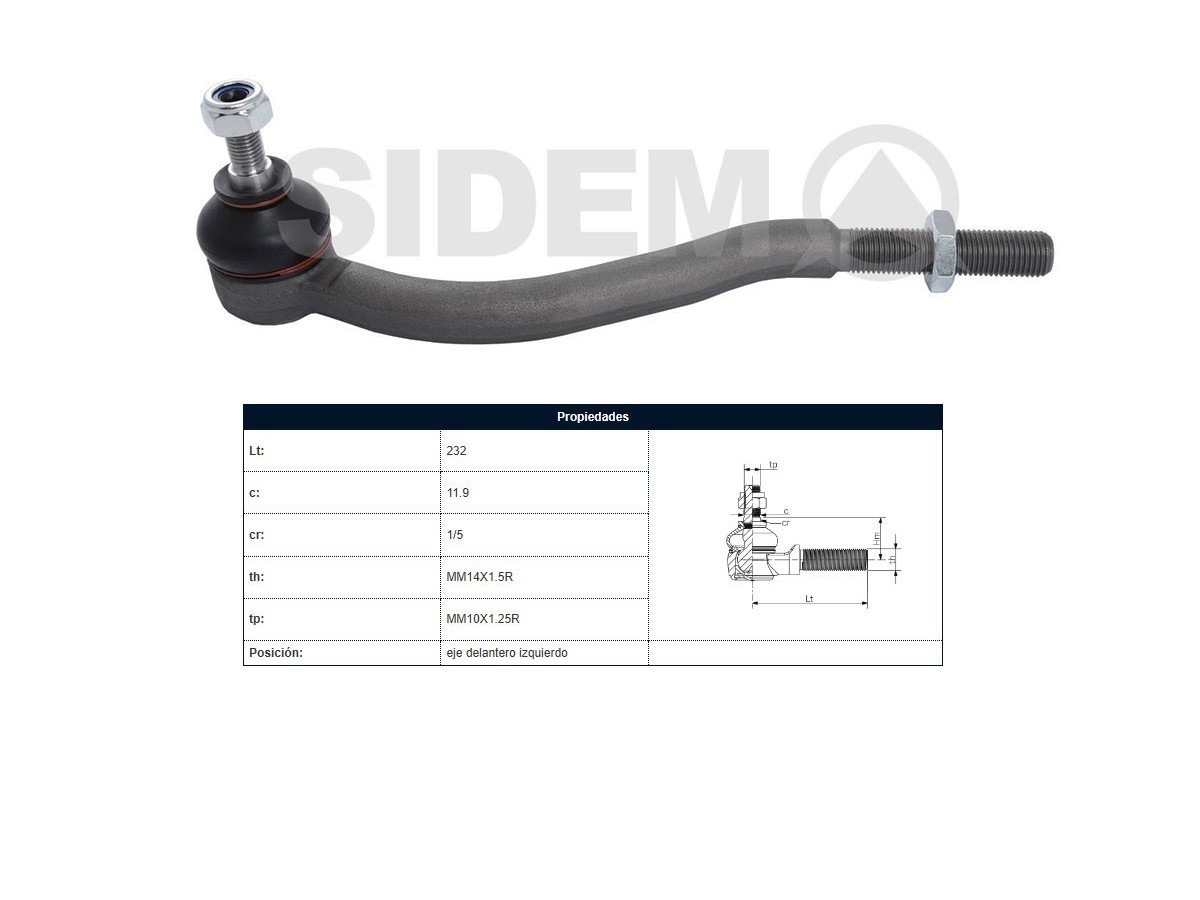 Puntero 405 87-01 Izq