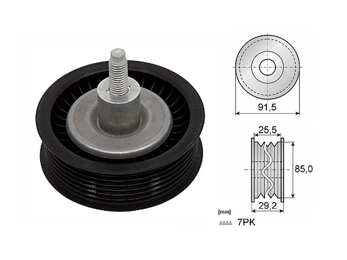 Tensor Guía Correa Accesorios
