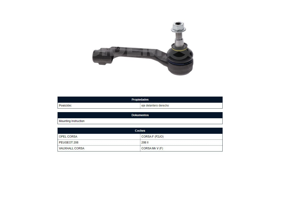 Puntero 208 21-25 Der