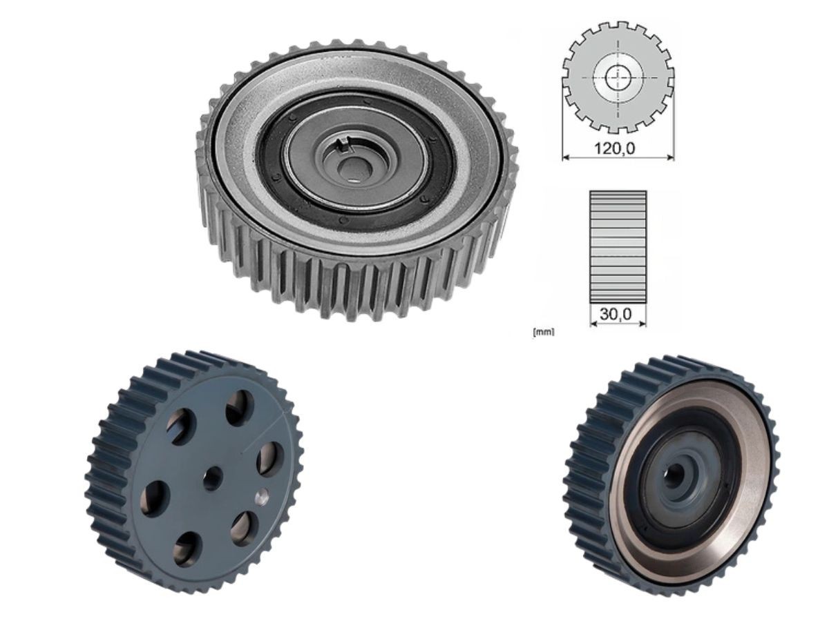Polea Damper Renault Megane/Scenic 00-10
