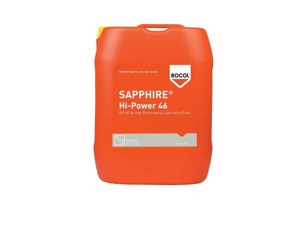 Aceite Hidraulico Industrial Mineral Con Una Viscosidad Iso Vg 46 Sapphire Hi Power 46 1 Lt