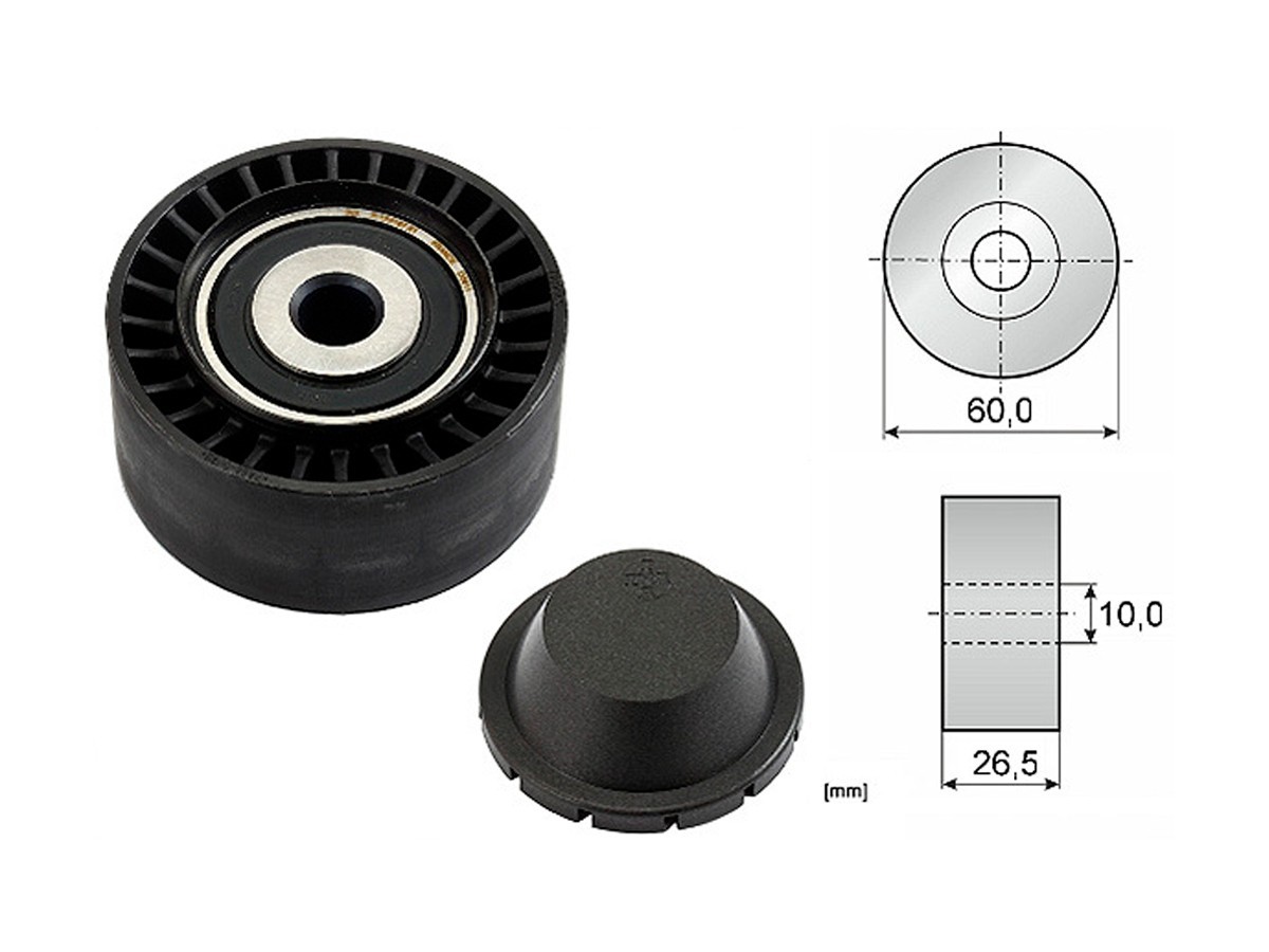 Tensor Guia Correa Citroen C4/Berlingo/C3 Aircross/C3/C3 Picasso/Xsara/Xsara Picasso/C4 Cactus/C-Elysee/Nemo  Peug Partner/208/206/207/301/2008/3008/Bipper/308 Sw/308 96-28