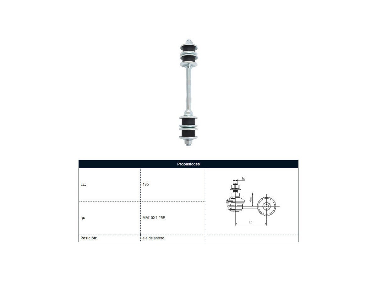 Bieleta Nissan D22 96-25 Der/Izq