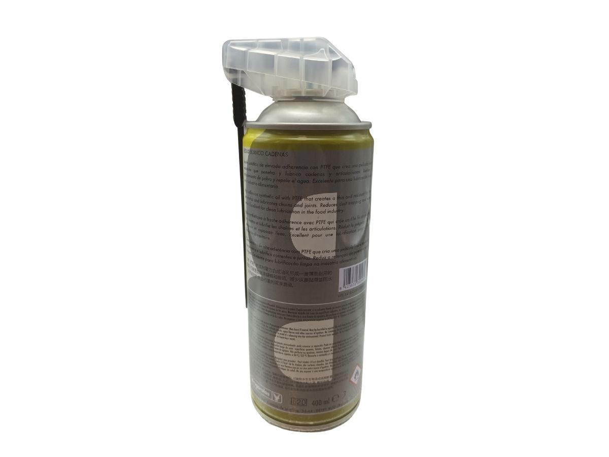 Lubricante En Spray Para Cadenas Blanco