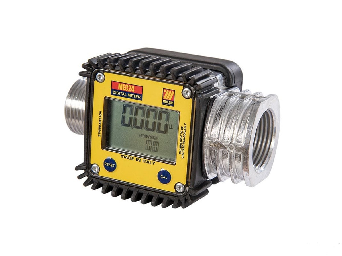 Herramienta Cuenta Litros Contador Digital Mec 24 Diésel 7-120 Lt/Min